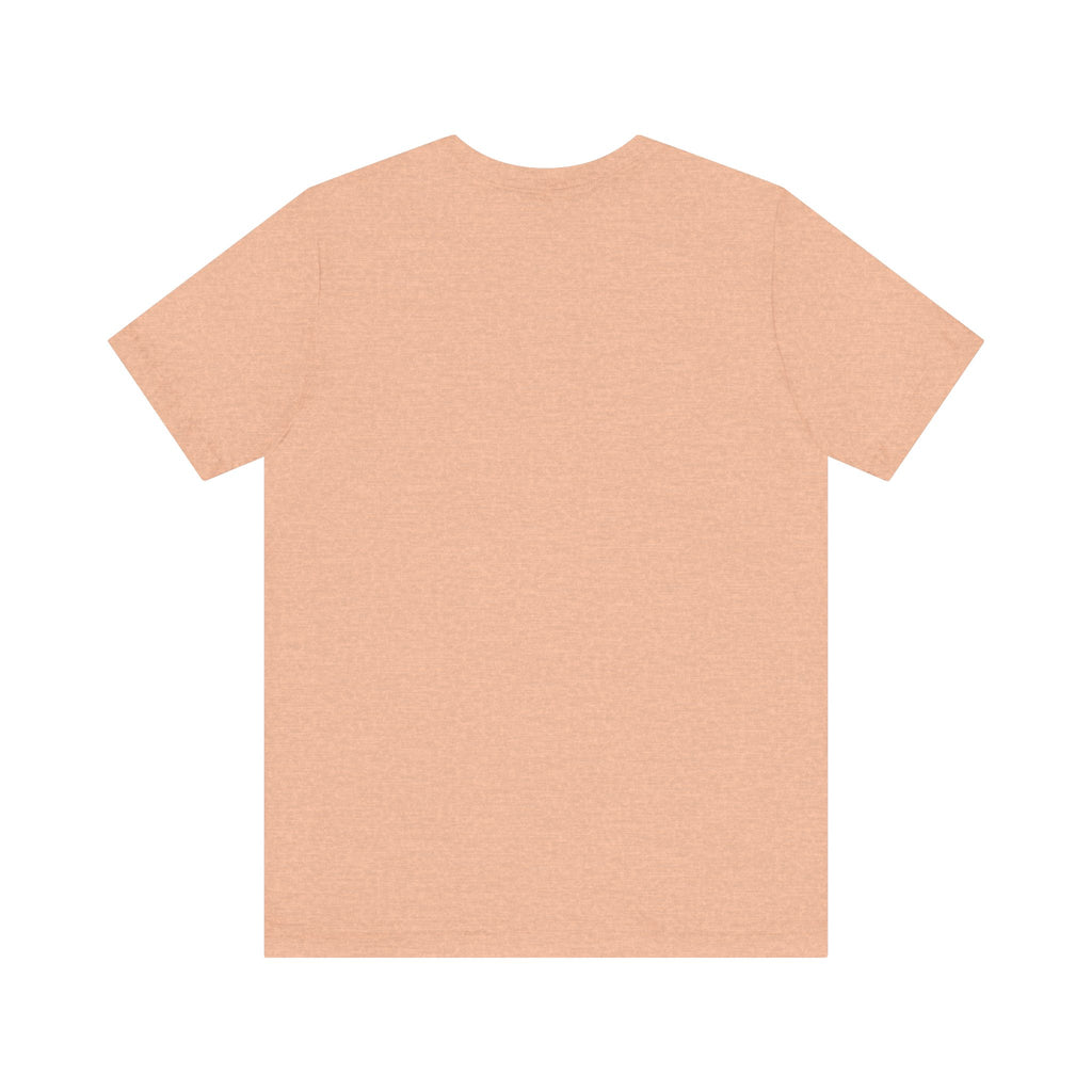 Cat on a Shelf Plant Tee — Minimal Line Art Cat & Potted Plants T-Shirt