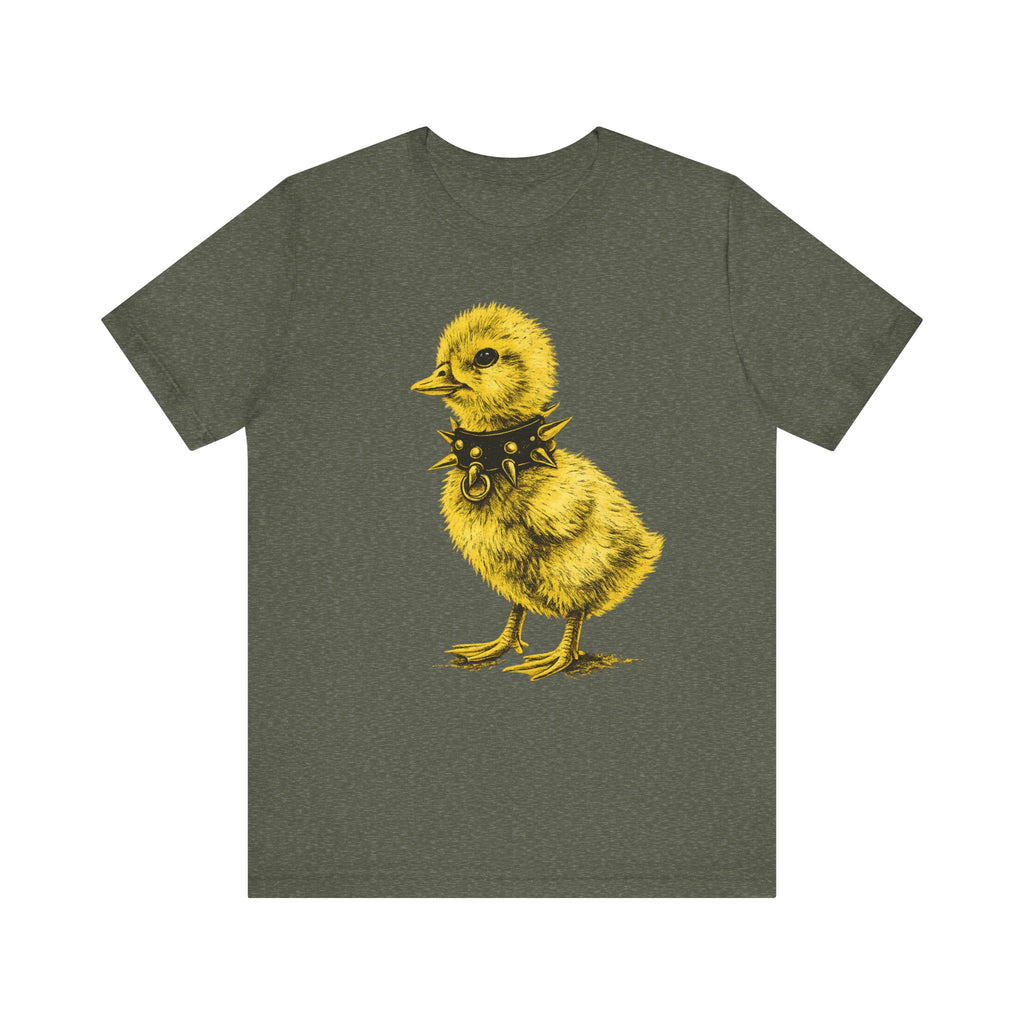 Punk Rock Chick Unisex Graphic Tee | Cute Rebel Baby Chick Shirt