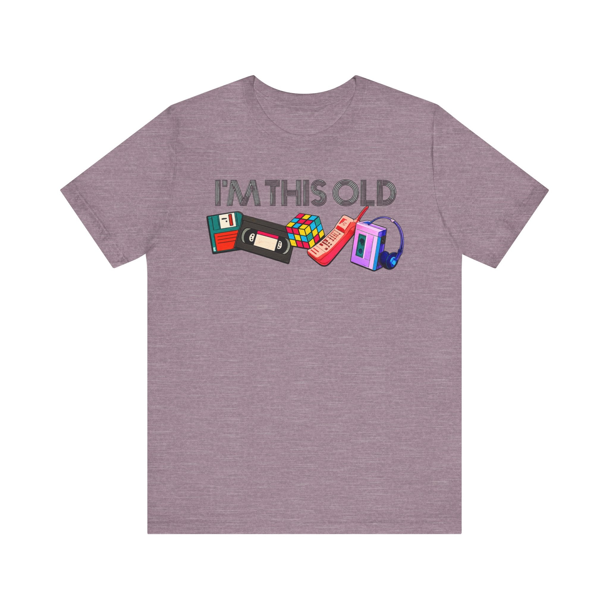 I'm This Old Retro Nostalgia Tee | 80s & 90s Throwback Graphic Shirt
