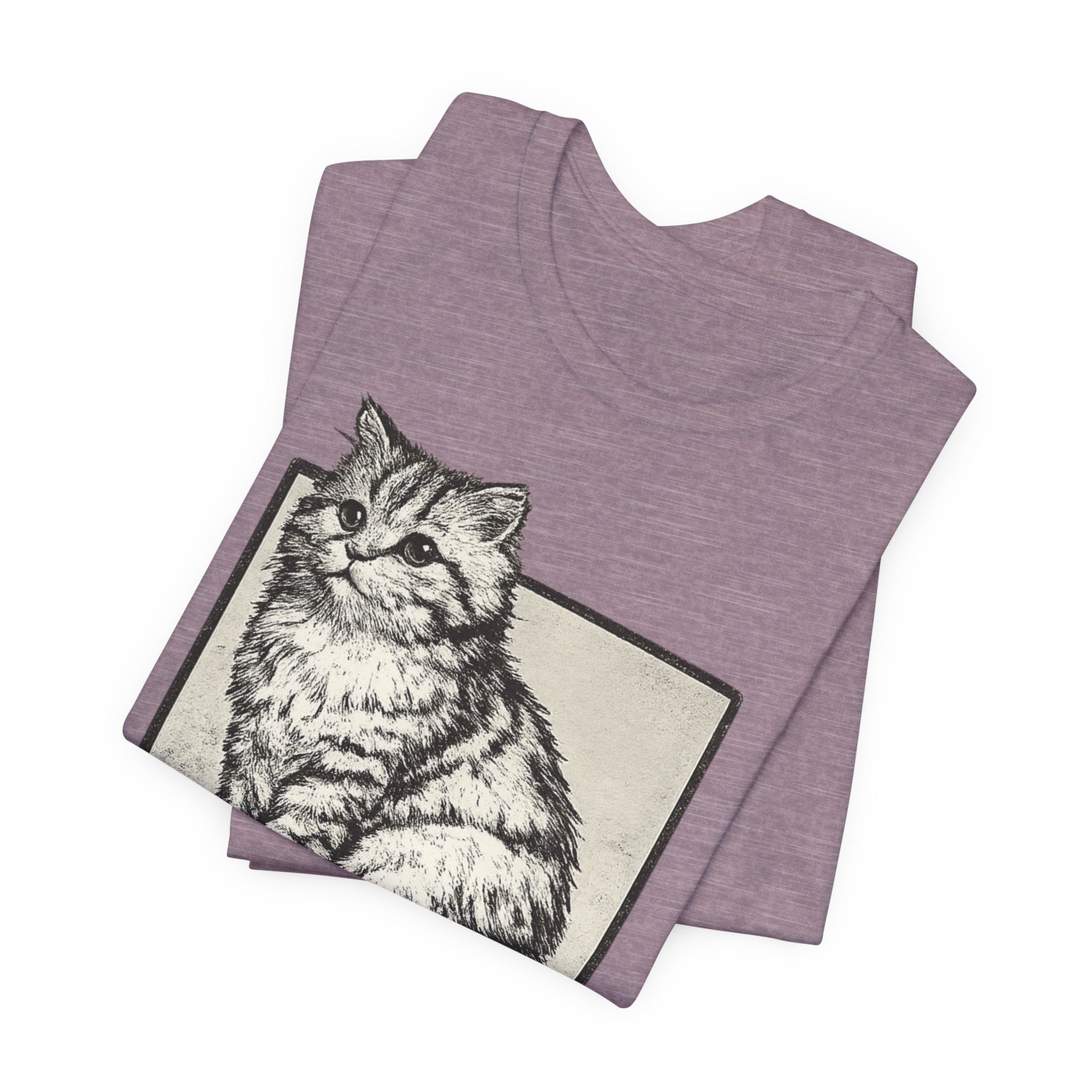Tech Support Cat T-Shirt | Funny IT & Computer Lover Graphic Tee