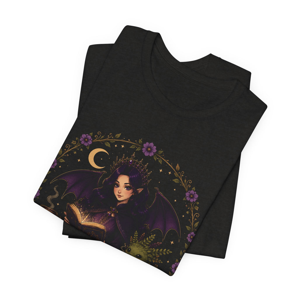 Vespera's Midnight Stories | Cozy Gothic Fantasy Witch T-Shirt
