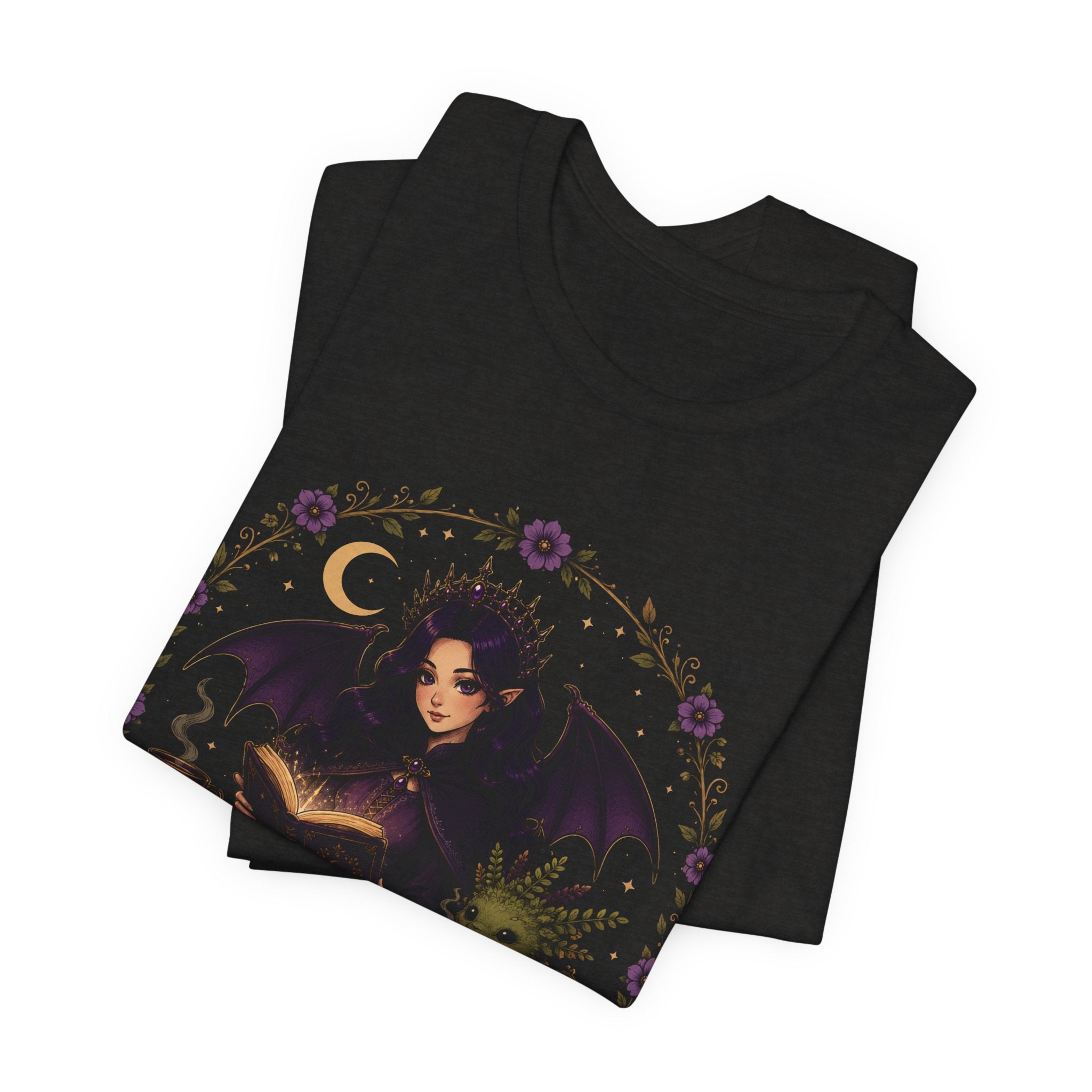 Vespera's Midnight Stories | Cozy Gothic Fantasy Witch T-Shirt