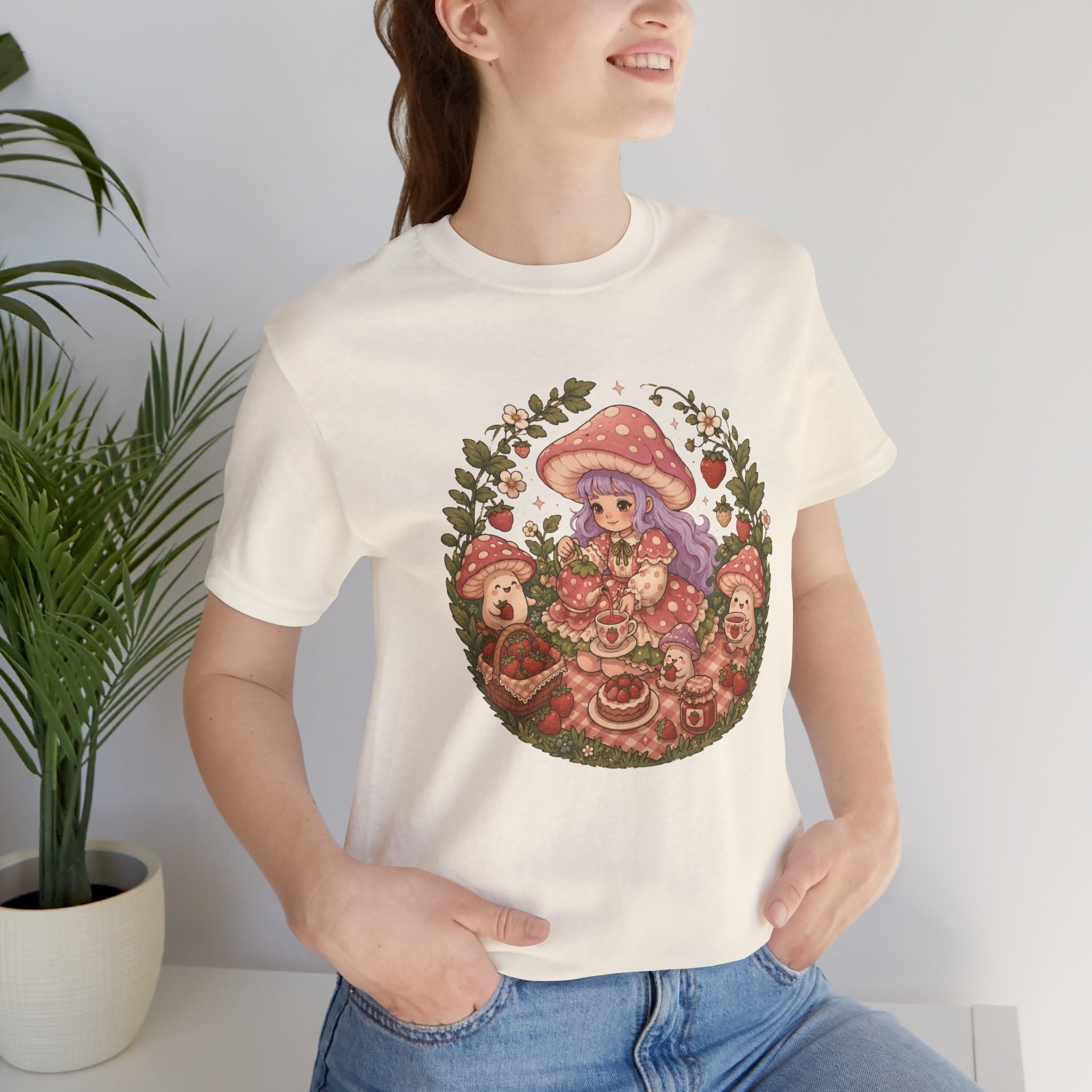 Mushroom Tea Party T-Shirt