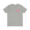 Salty Soul Beach T-Shirt — Pink Palm & Ocean Waves Tee