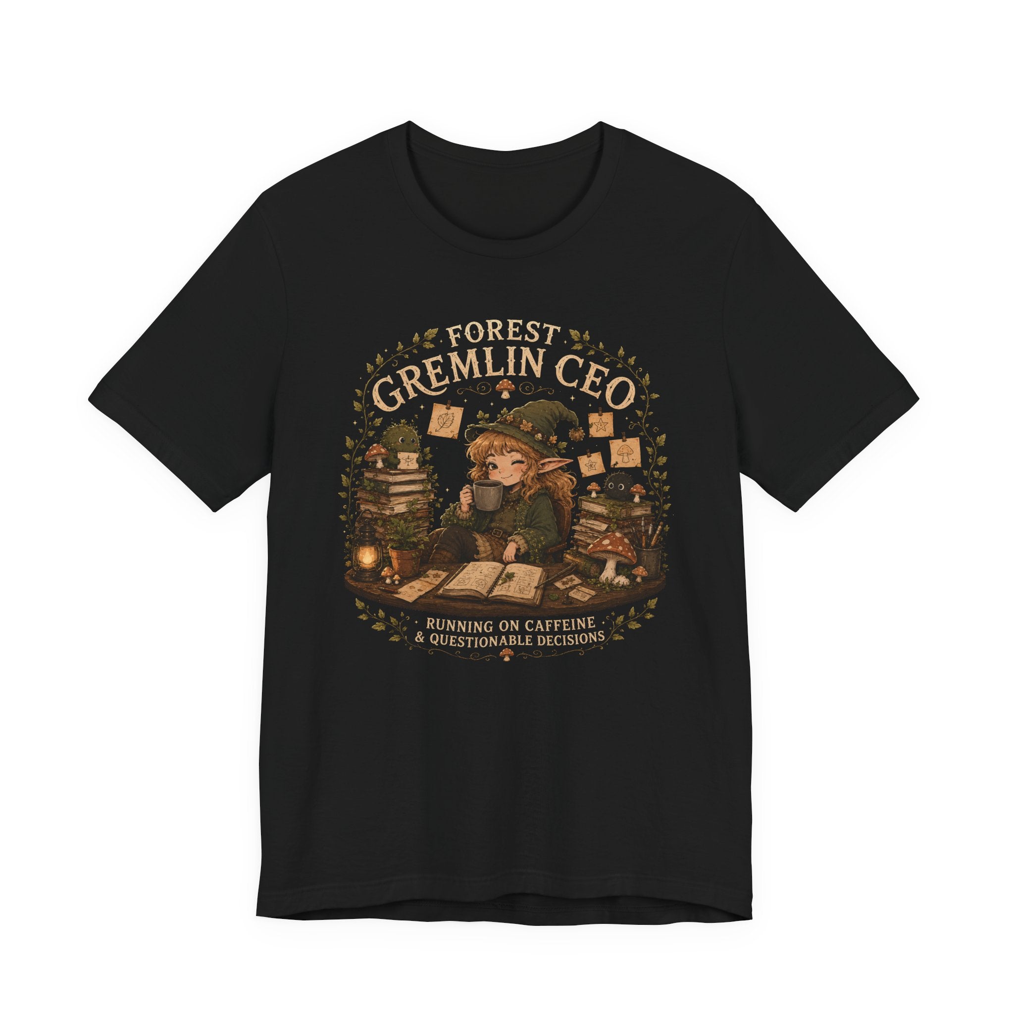 Forest Gremlin CEO | Cozy Cottagecore Fantasy T-Shirt