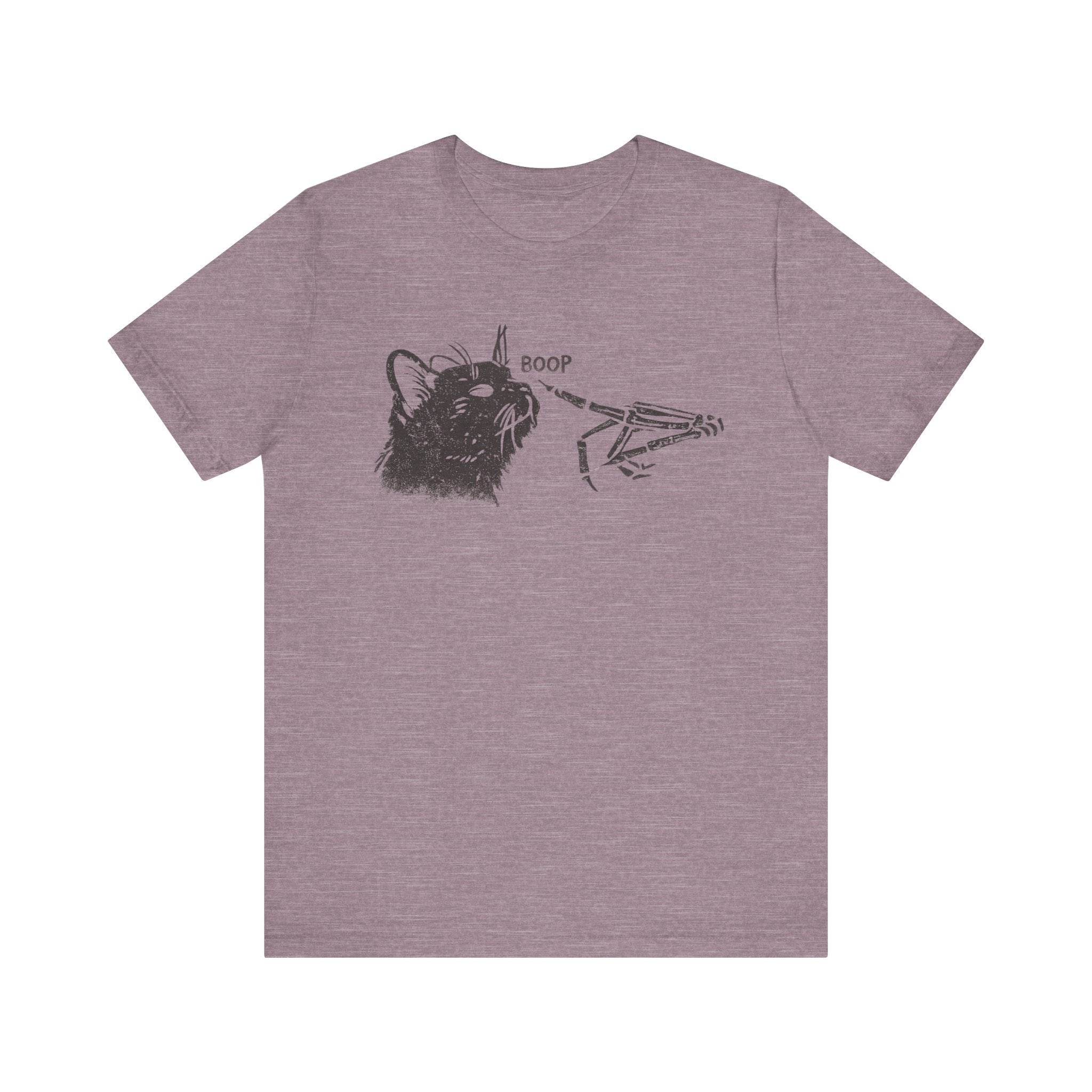 Cat Skeleton 'Boop' Graphic Tee – Funny Goth Cat T‑Shirt