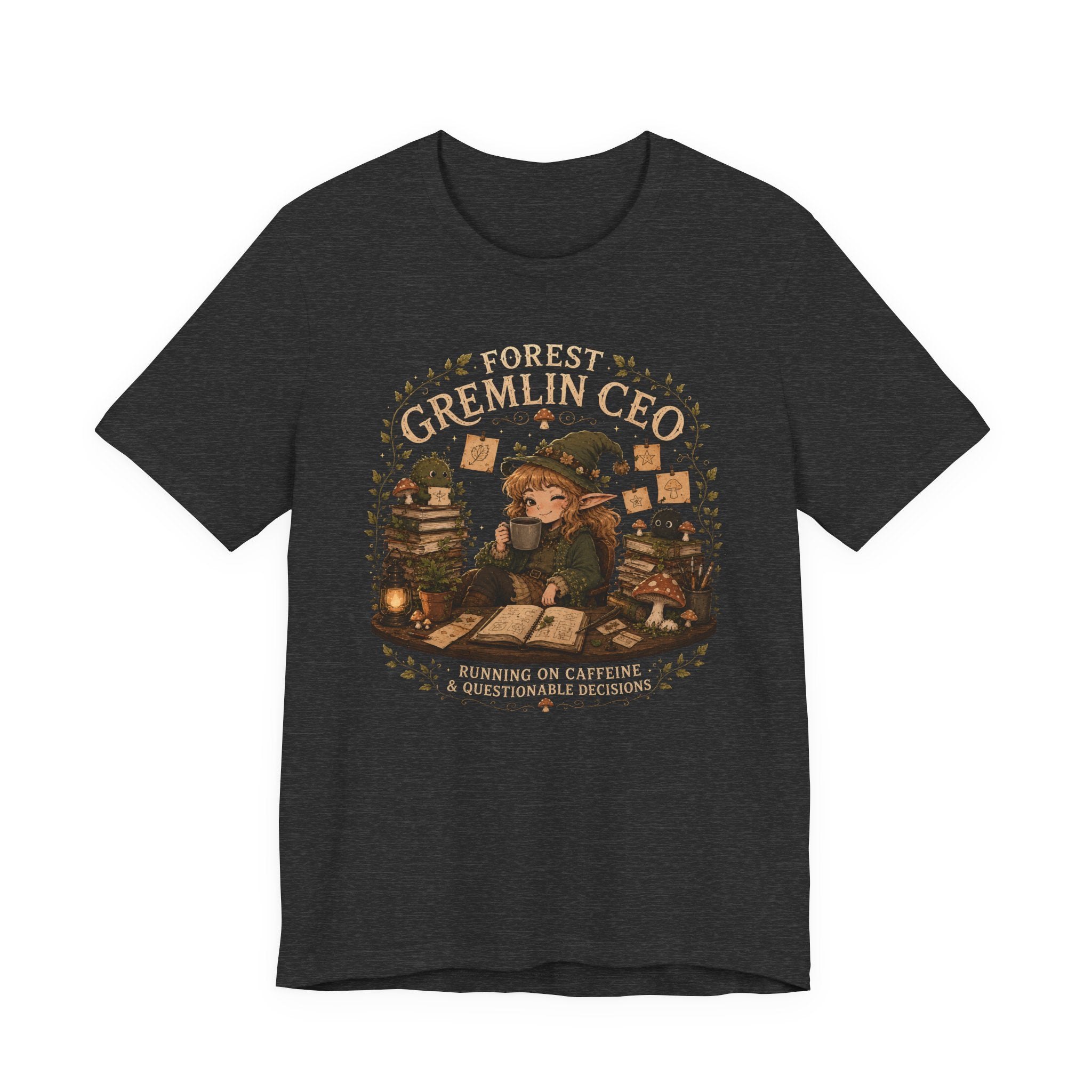 Forest Gremlin CEO | Cozy Cottagecore Fantasy T-Shirt