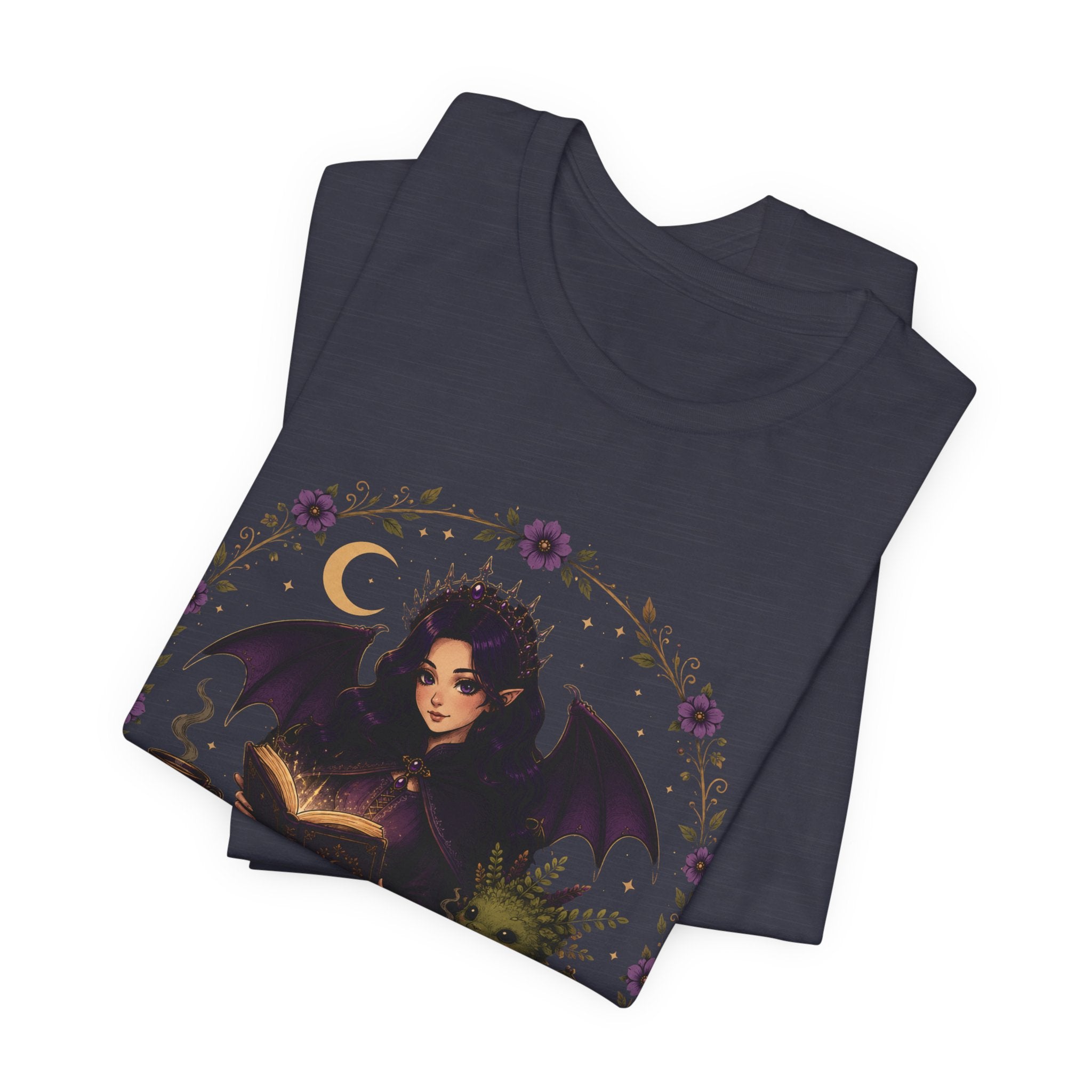 Vespera's Midnight Stories | Cozy Gothic Fantasy Witch T-Shirt