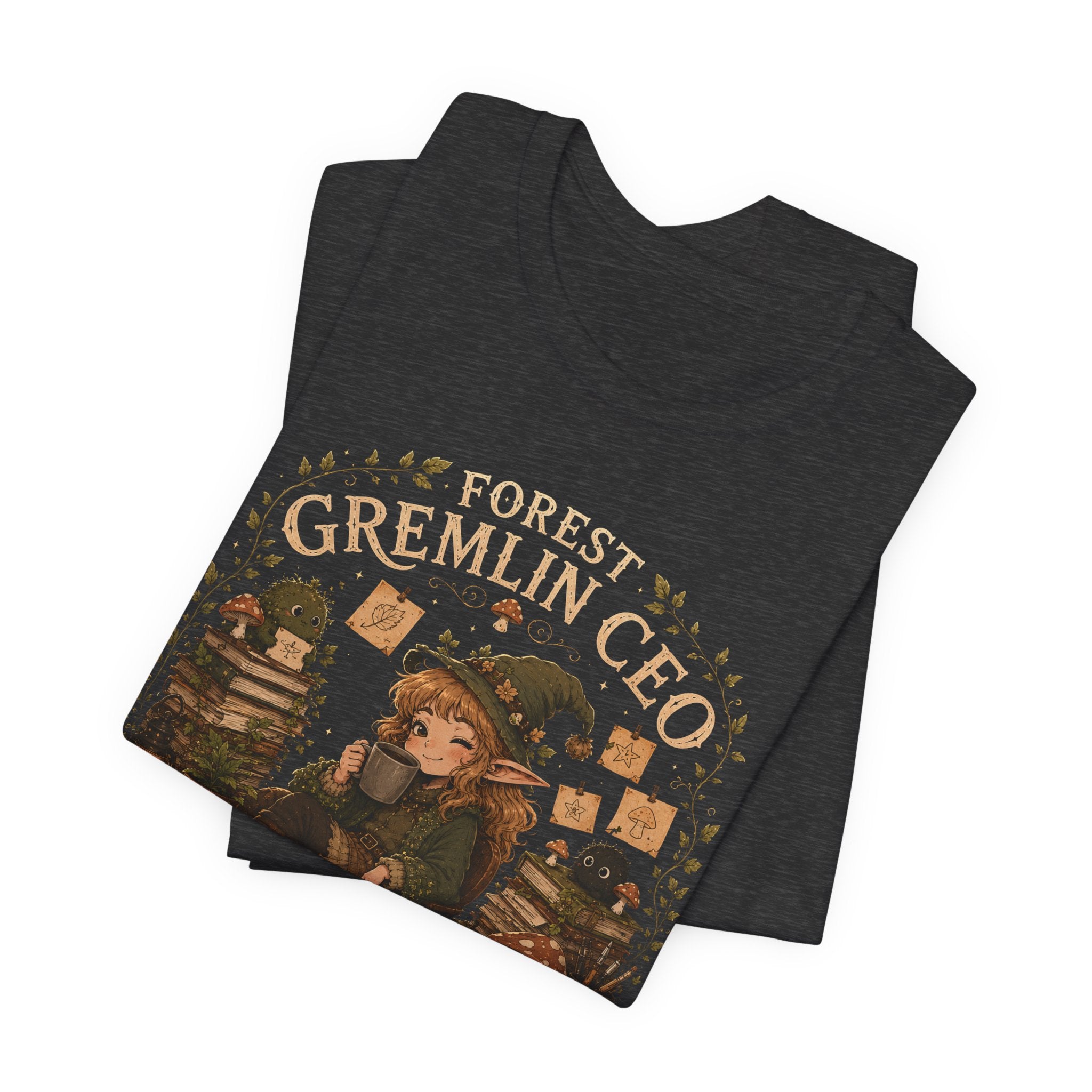 Forest Gremlin CEO | Cozy Cottagecore Fantasy T-Shirt